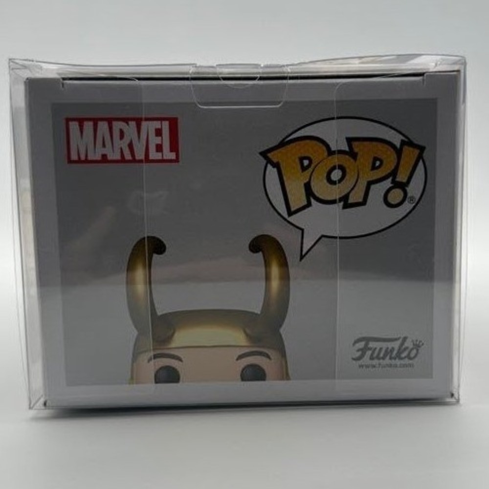 Funko Pop! Vinyl Marvel Classic Loki #902 BoxLunch Exclusive in Pop Protector - Picture 10 of 11